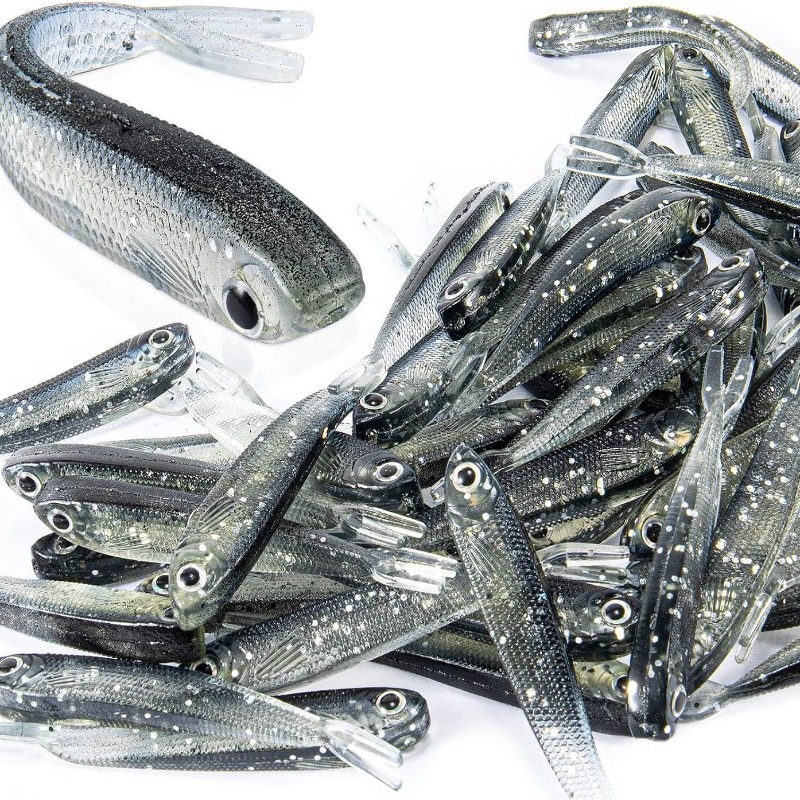 10/20/30 Buah Umpan Lunak Minn - Fishing Lure Soft Plastic ulasan dan harga