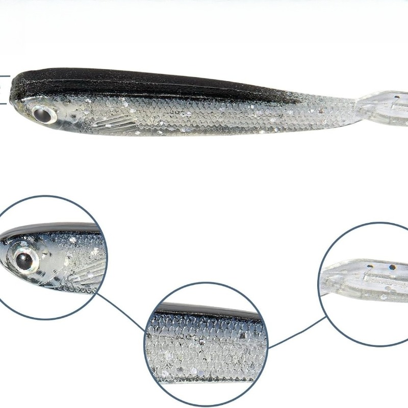 10/20/30 Buah Umpan Lunak Minn - Fishing Lure Soft Plastic ulasan dan harga
