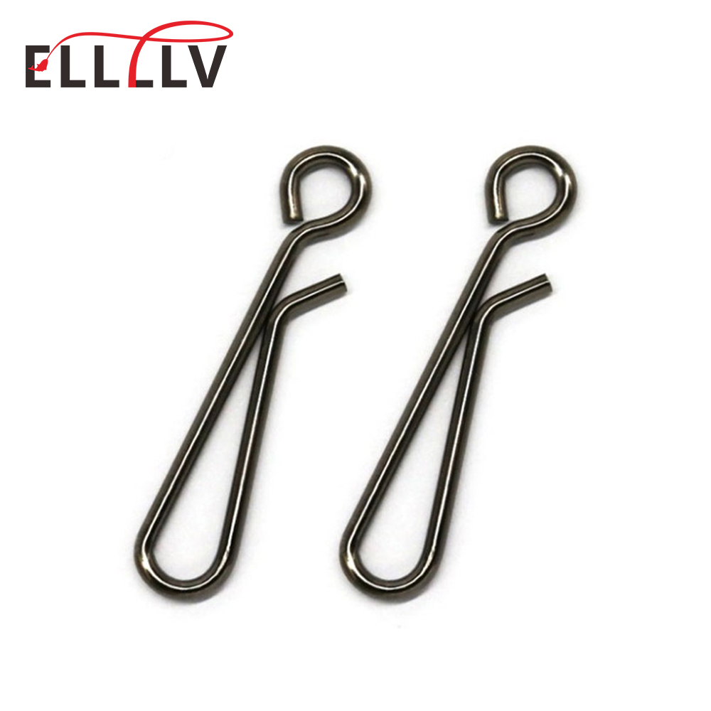 100 buah Kait Jepit Baja Tahan - Fishing Lure Accessories ulasan dan harga